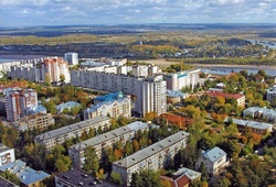 Вид на город Киров
